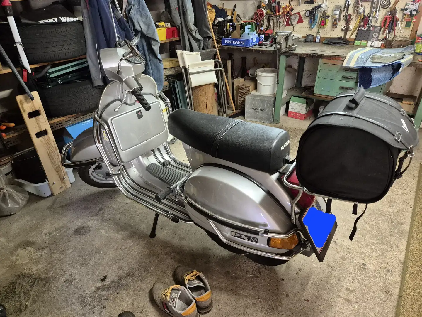 Vespa PX 200 E Srebrny - 1