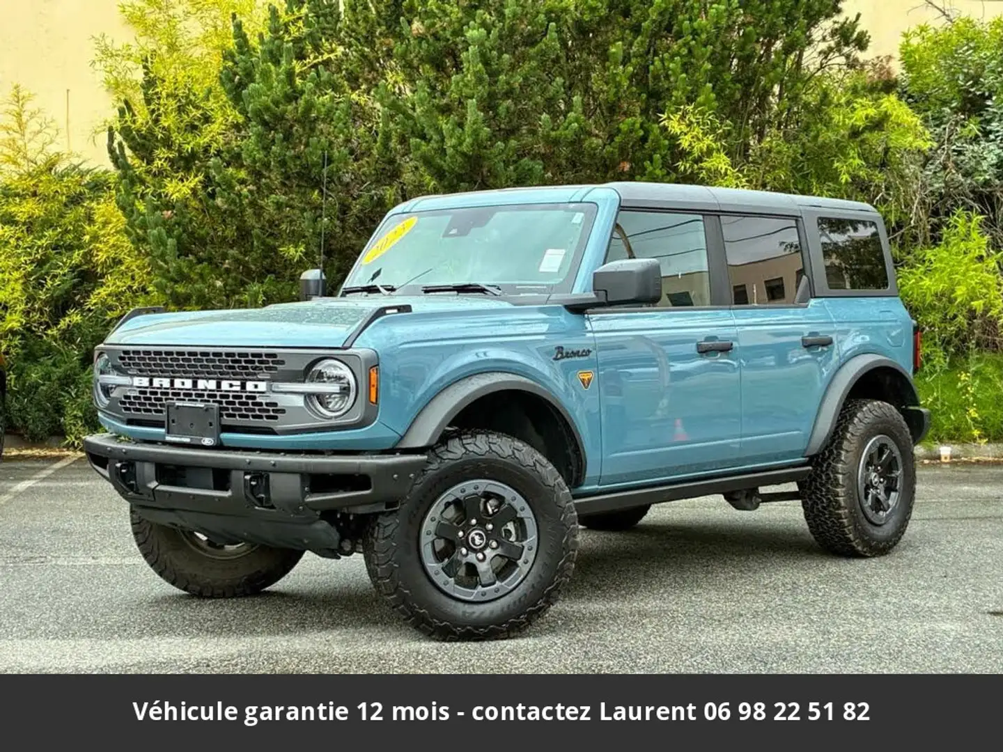 Ford Bronco Badlands Advanced 4P 4X4 Tout compris hors homolog Bleu - 1