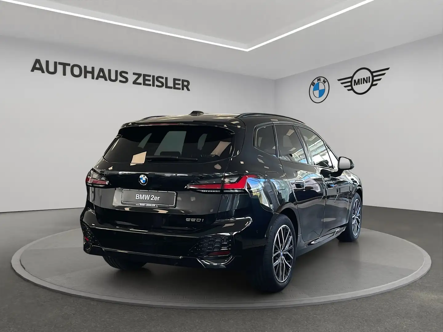 BMW 220 i Active Tourer M Sport 18"LM AHK HiFi h/k Negru - 2
