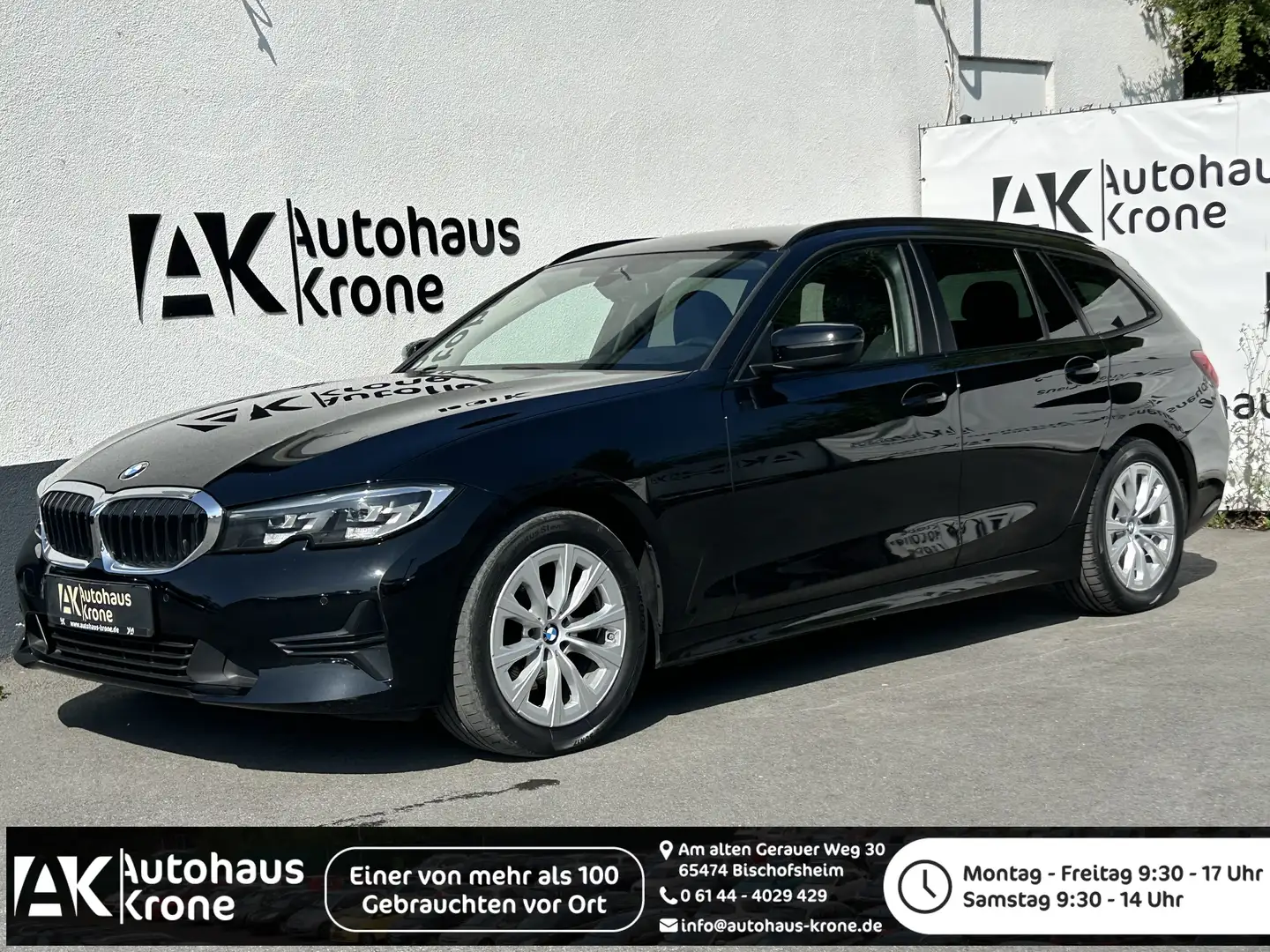 BMW 320 d Mild Hybrid Advantage DISPLAY-KEY*STHZ* LIVE COC Schwarz - 1