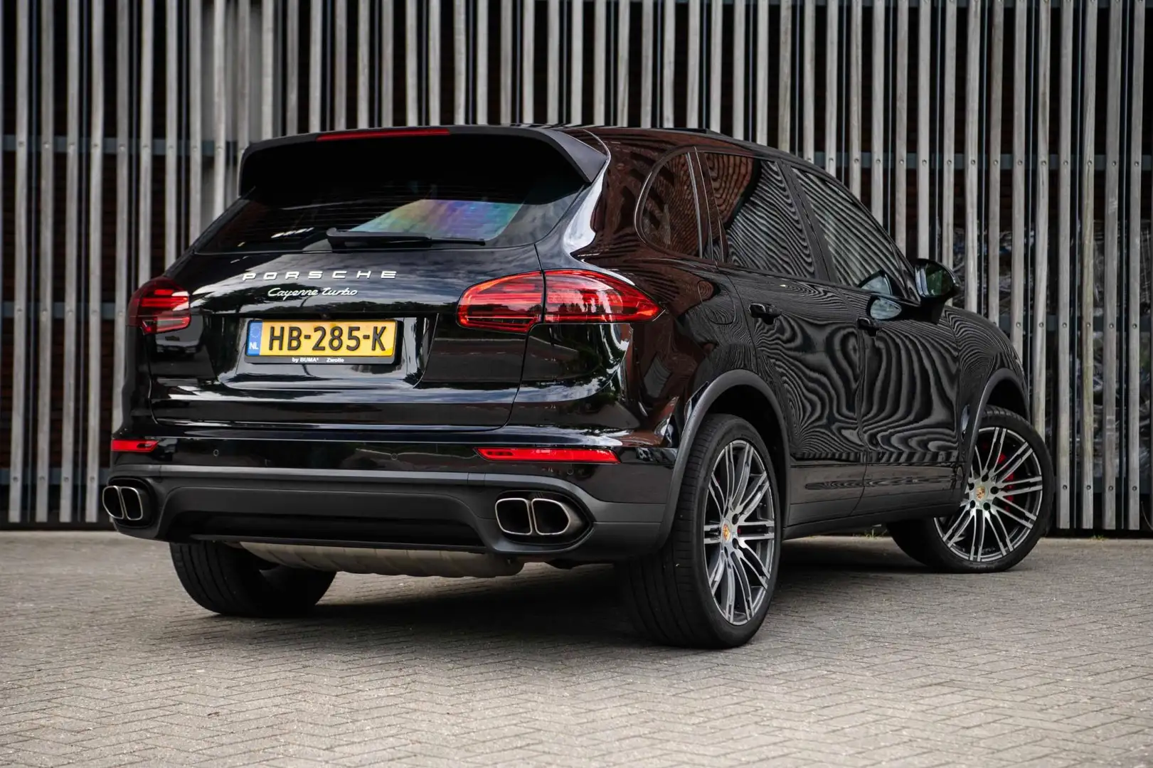 Porsche Cayenne (M2015) 4.8 V8 Turbo 520pk |DEALER ONDH| VOL OPTIE Zwart - 2