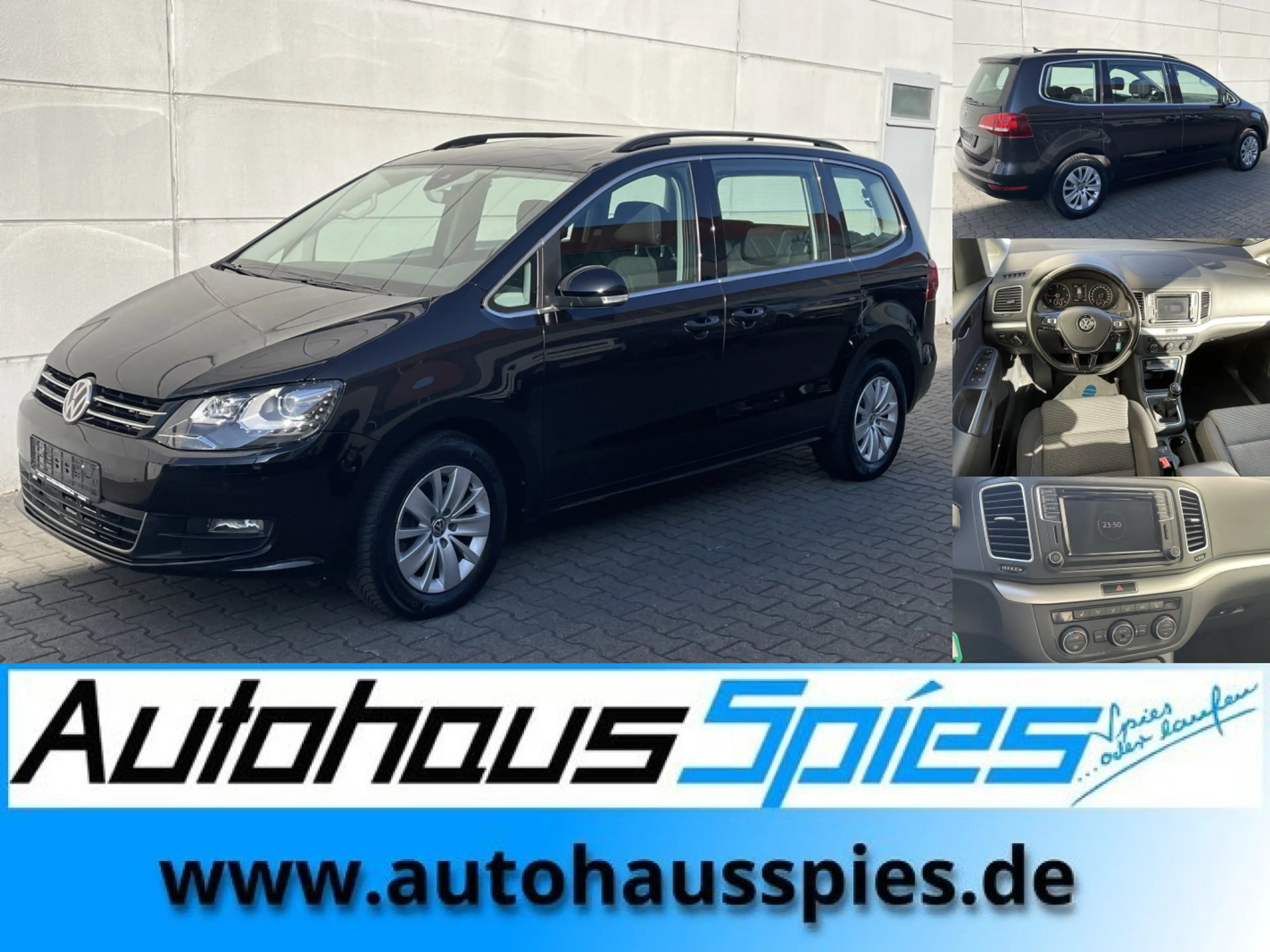 Volkswagen Sharan 2.0 TDI Comfortline 7-Sitzer ACC Pano Nav Tmat Sh