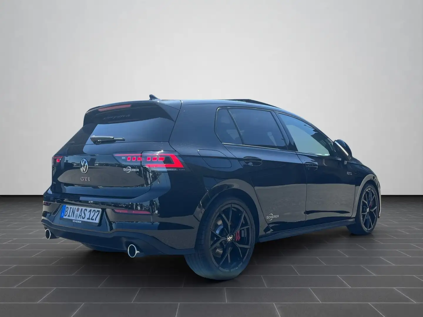 Volkswagen Golf GTI DSG PANO/NAVI/BLACK STYLE/19"/KAM Schwarz - 2