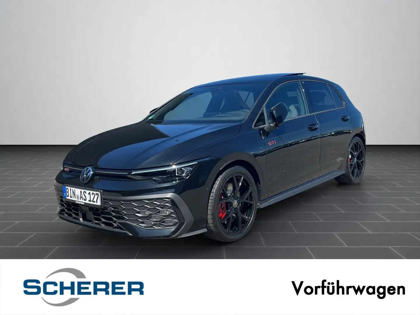 Volkswagen Golf GTI DSG PANO/NAVI/BLACK STYLE/19"/KAM Schwarz - 1