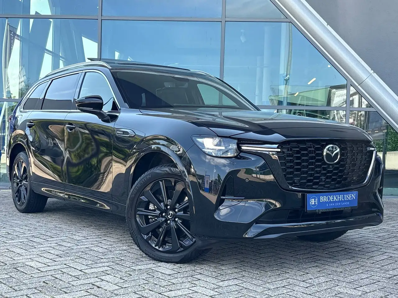 Mazda CX-80 2.5 e-SkyActiv PHEV 7p. Homura Plus 327pk Panorama, миниатюра 3