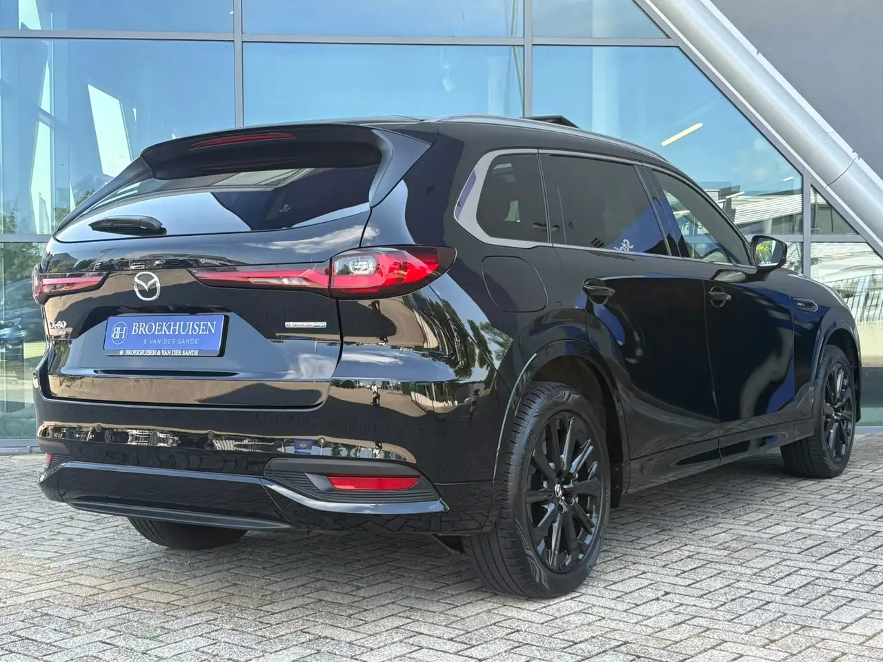Mazda CX-80 2.5 e-SkyActiv PHEV 7p. Homura Plus 327pk Panorama, миниатюра 2