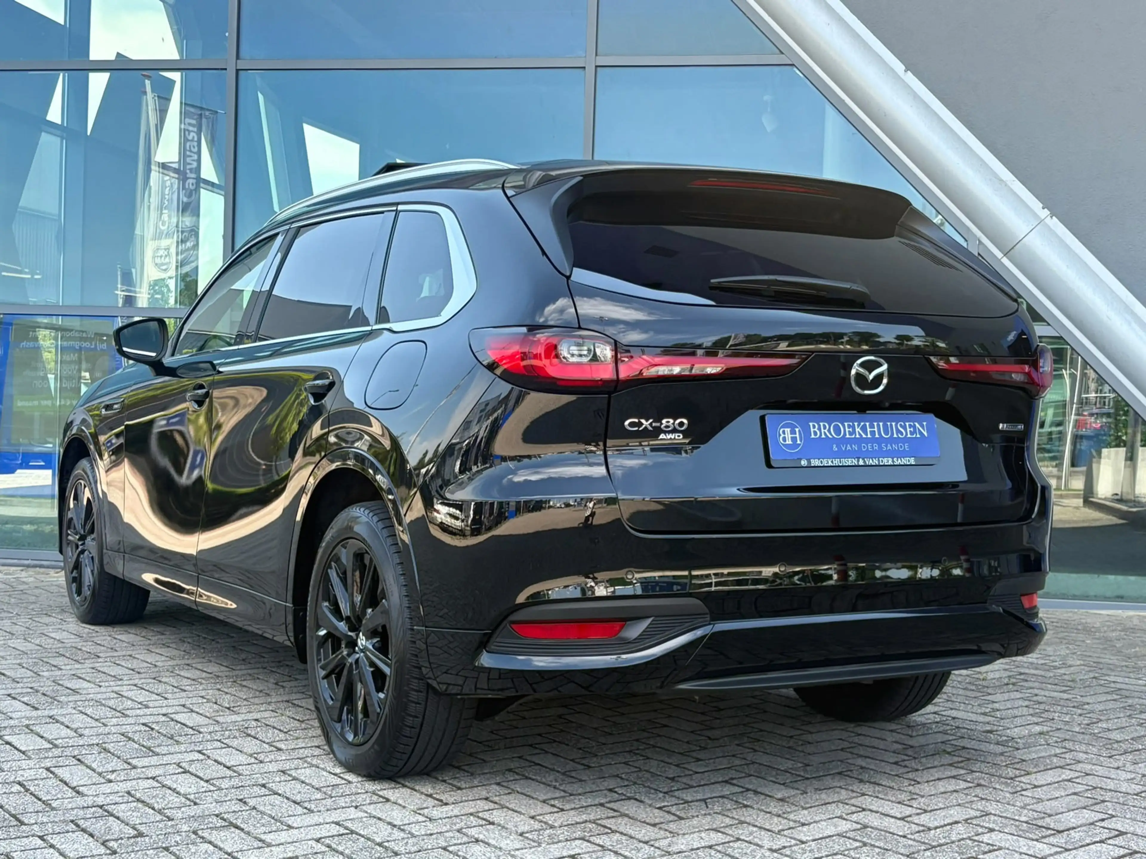 Mazda CX-80 2.5 e-SkyActiv PHEV 7p. Homura Plus 327pk Panorama — photo 4