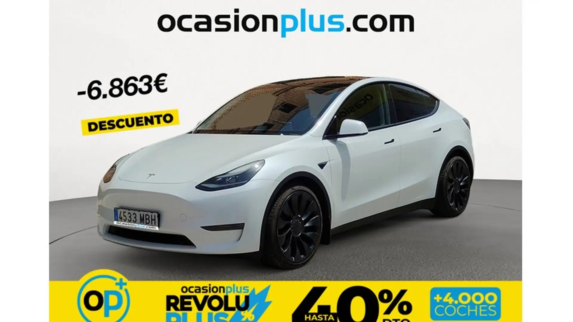 Tesla Model Y Performance AWD Blanco - 1