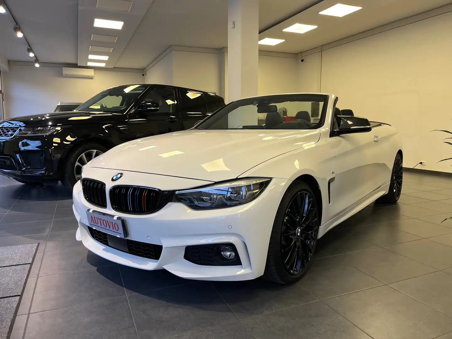BMW 430 430i Cabrio Msport auto Bianco - 1
