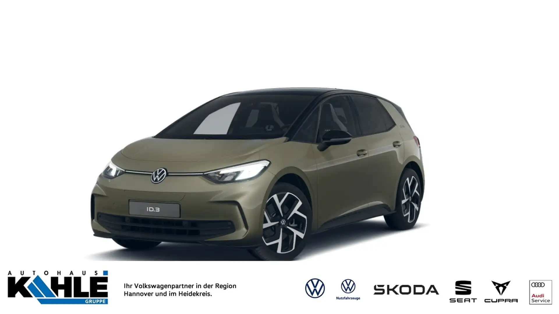 Volkswagen ID.3 Pro GOAL 150 kW (204 PS) 59 kWh 1-Gang-Automatik Schwarz - 1