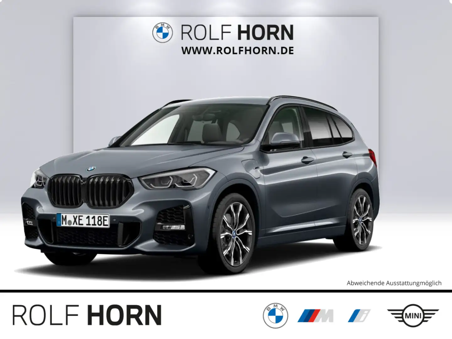 BMW X1 xDrive25e M Sportpaket Navi HeadUp PDC HiFi Grau - 1