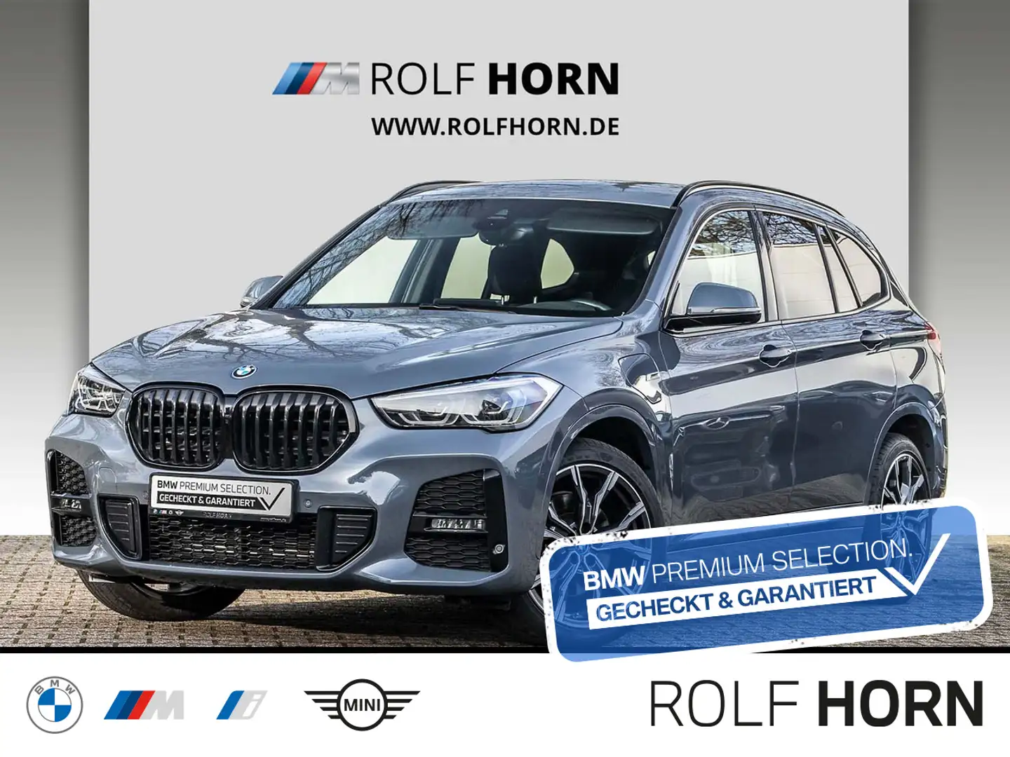 BMW X1 xDrive25e M Sportpaket Navi HeadUp PDC HiFi Grau - 1