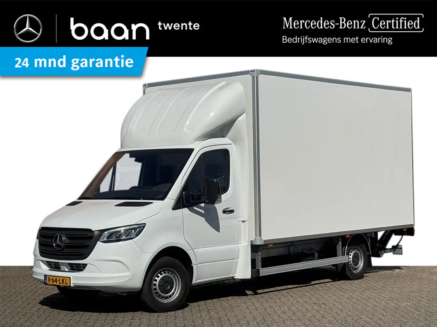 Mercedes-Benz Sprinter 317 Bakwagen + Laadklep | LED | Cruise | Camera | Blanc - 1
