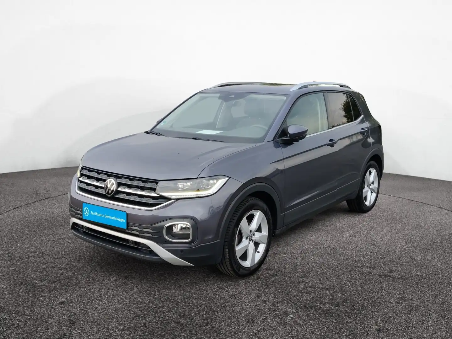 Volkswagen T-Cross 1.0 TSI Style LED Klima CarPlay Grau - 2