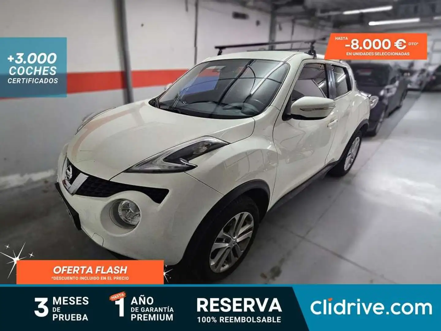 Nissan Juke 1.5dCi Acenta 4x2 Белый - 1