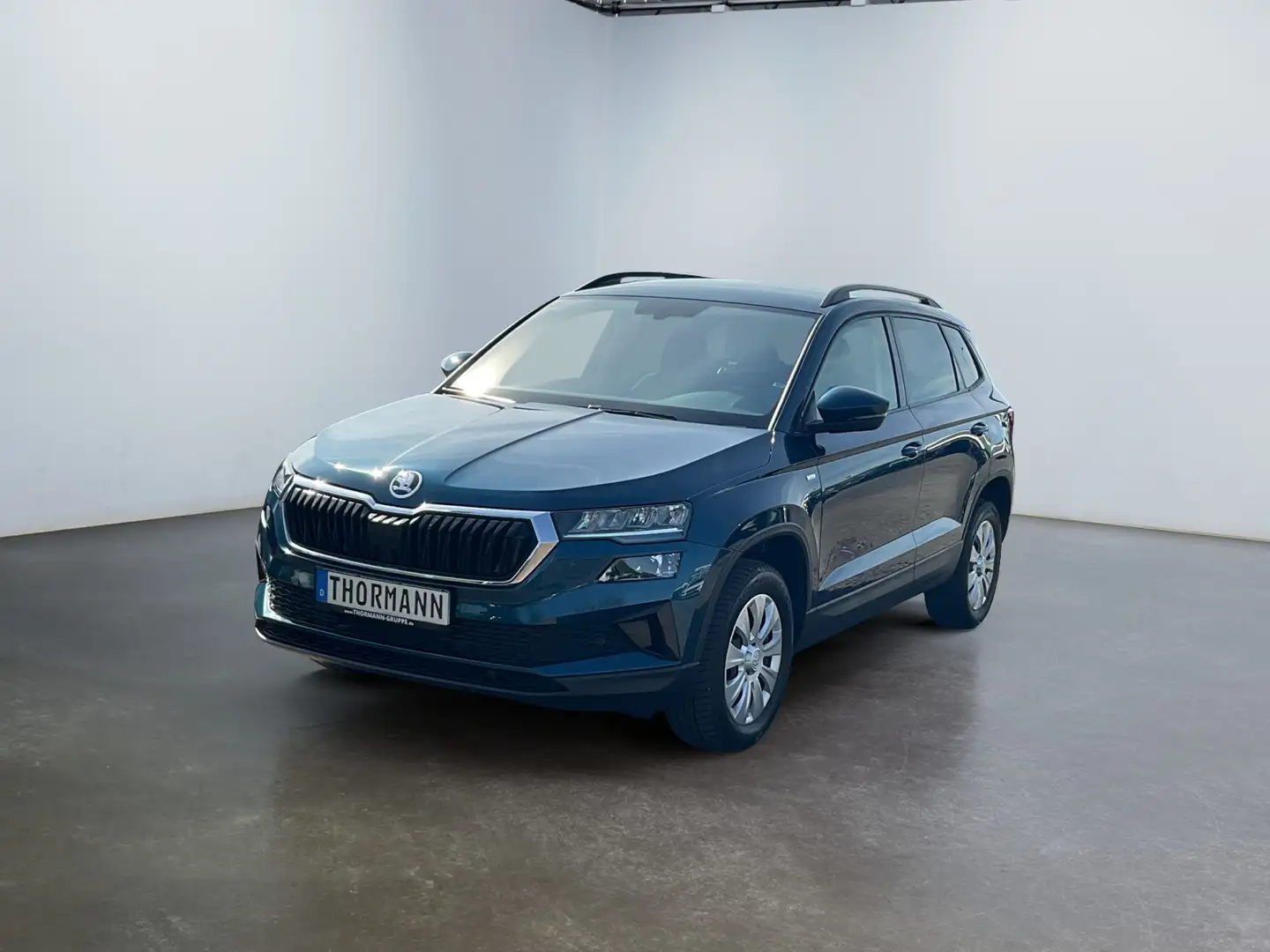 Skoda Karoq Tour 2.0 TDI ACC 4xSHZ el.Heck, Navi Blau - 2