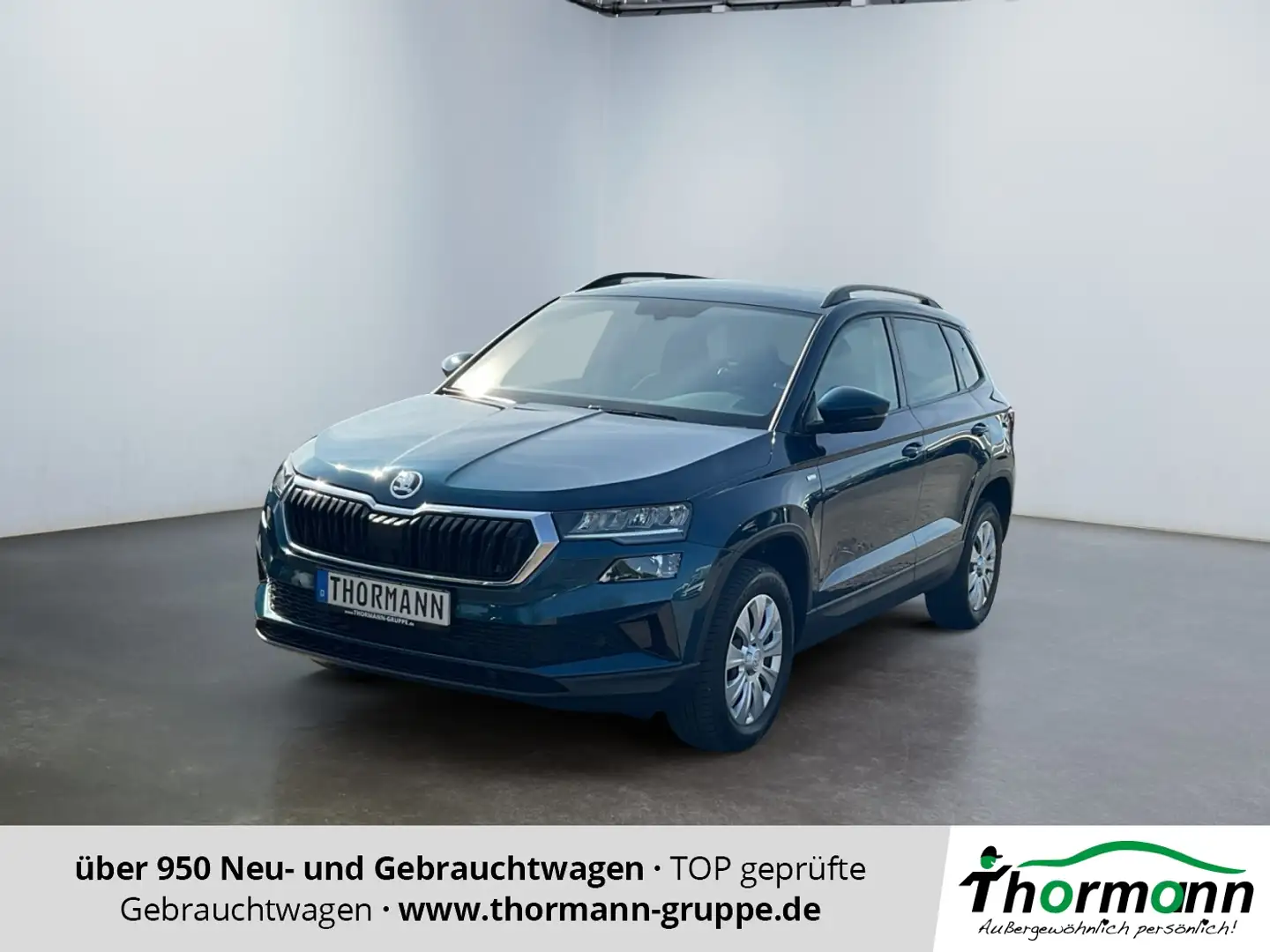 Skoda Karoq Tour 2.0 TDI ACC 4xSHZ el.Heck, Navi Blau - 1