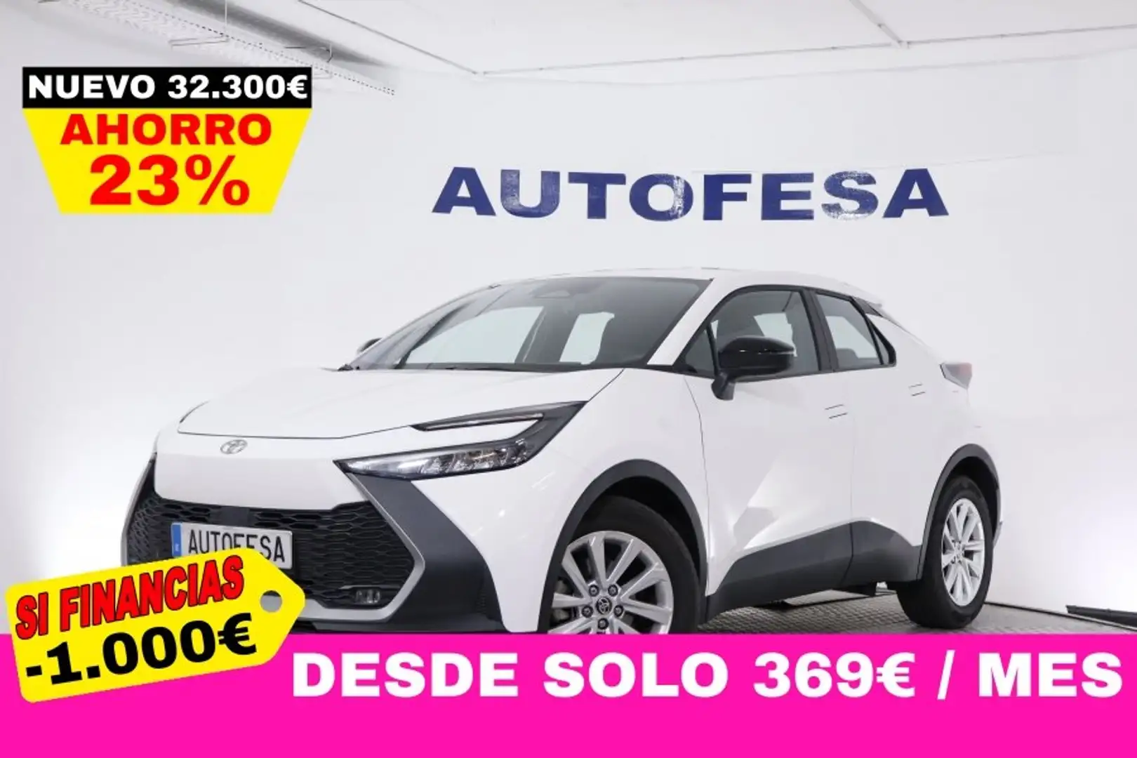 Toyota C-HR 1.8 HYBRID ACTIVE 140CV AUTO 5P # GARANTIA FAB 06/ Wit - 1