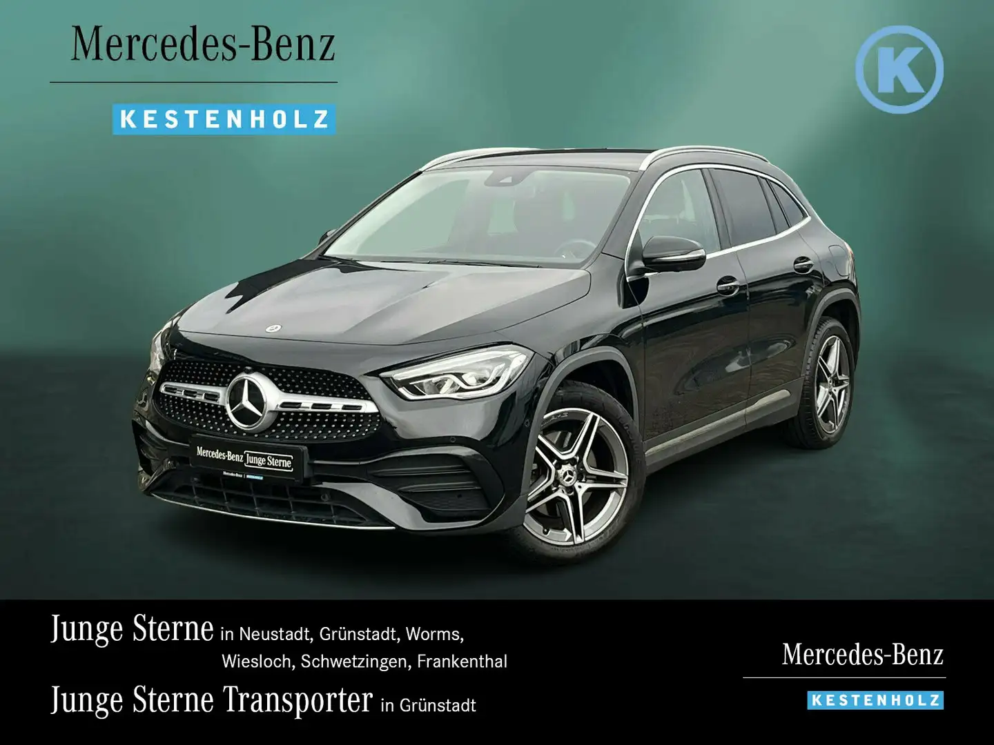 Mercedes-Benz GLA 250 GLA 250 e AMG+360°+LED+TOTWINKEL+SPIEGEL-PAKET Schwarz - 1