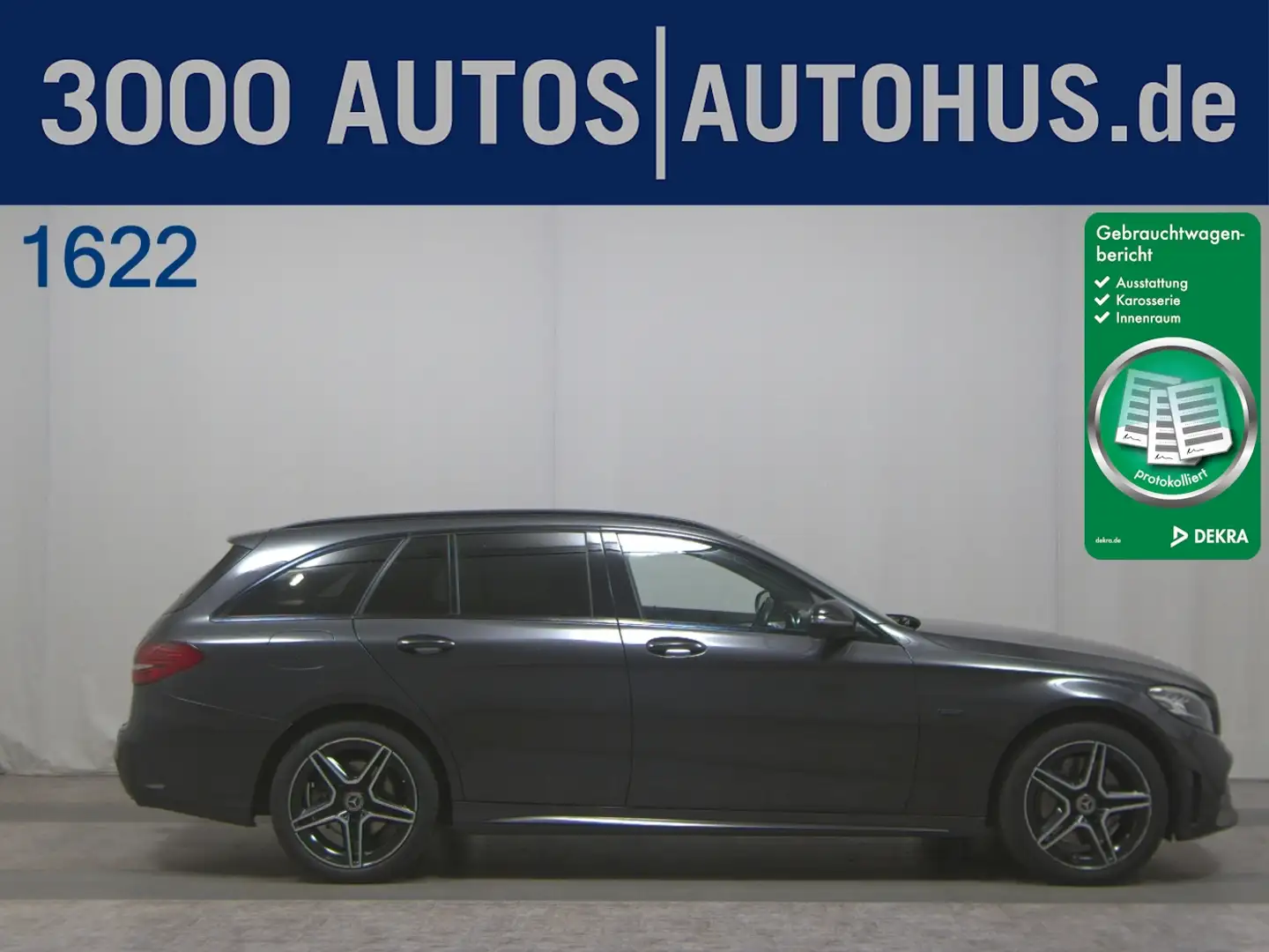 Mercedes-Benz C 300 T de AMG-Line Nav Widescreen LED Burmester Grau - 1