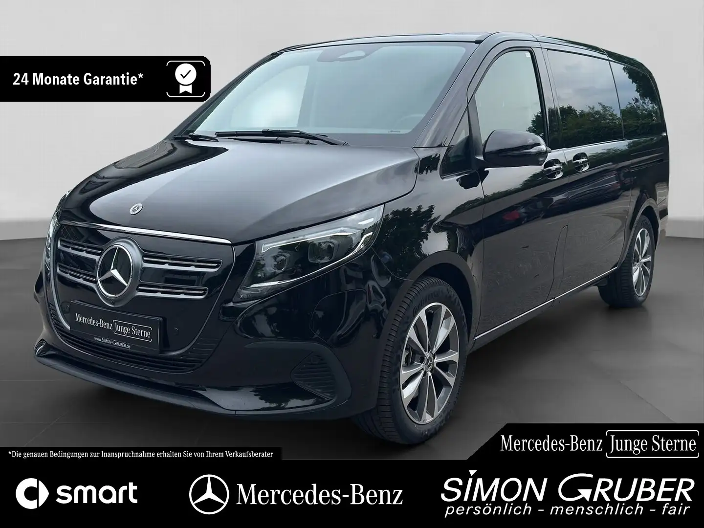 Mercedes-Benz EQV 300 Lang AIRMATIC LED 360° 7Sitze facelift Zwart - 1