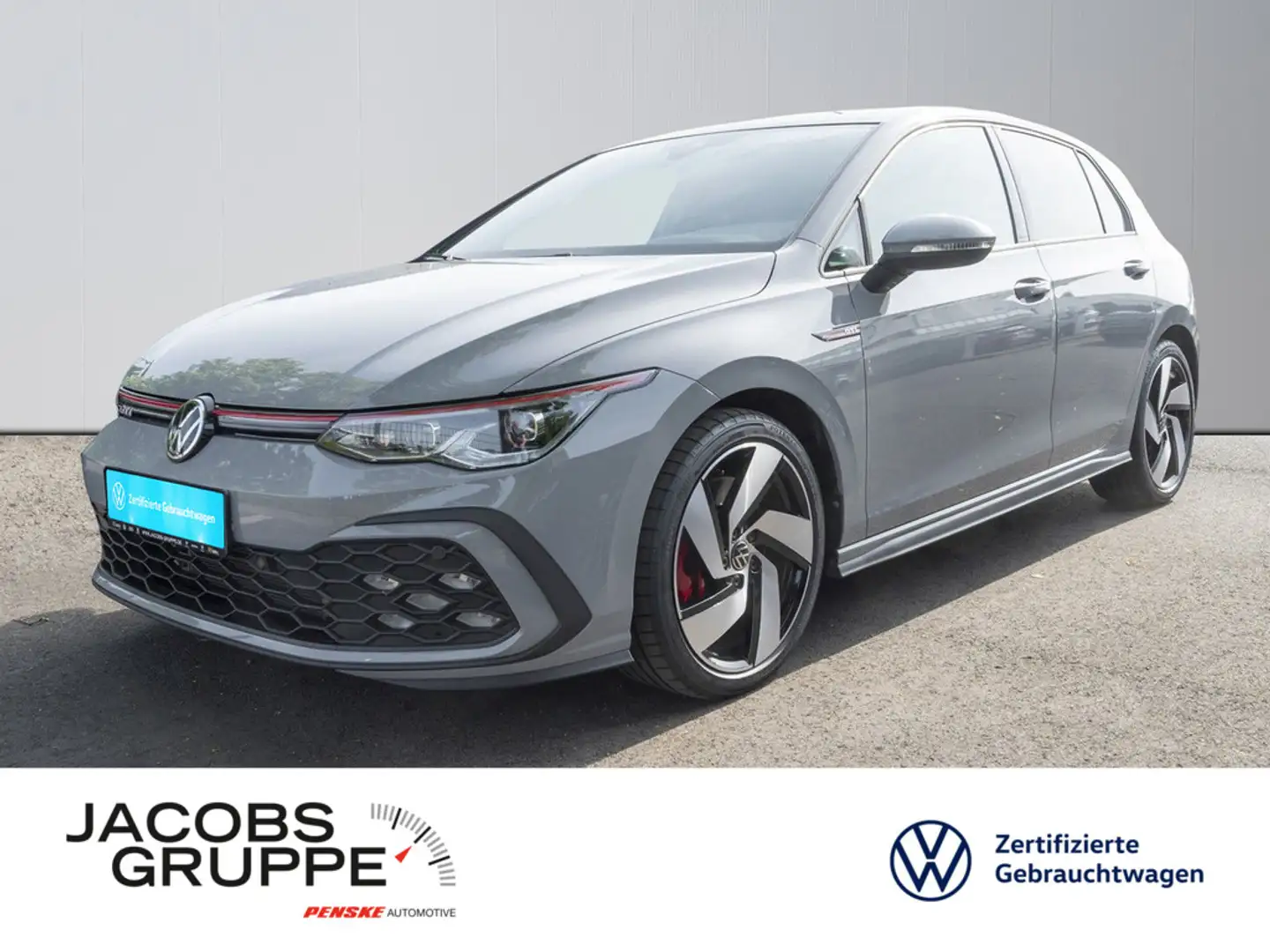 Volkswagen Golf VIII GTI DSG AHK, Matrix, Kamera, Navi P Grau - 1