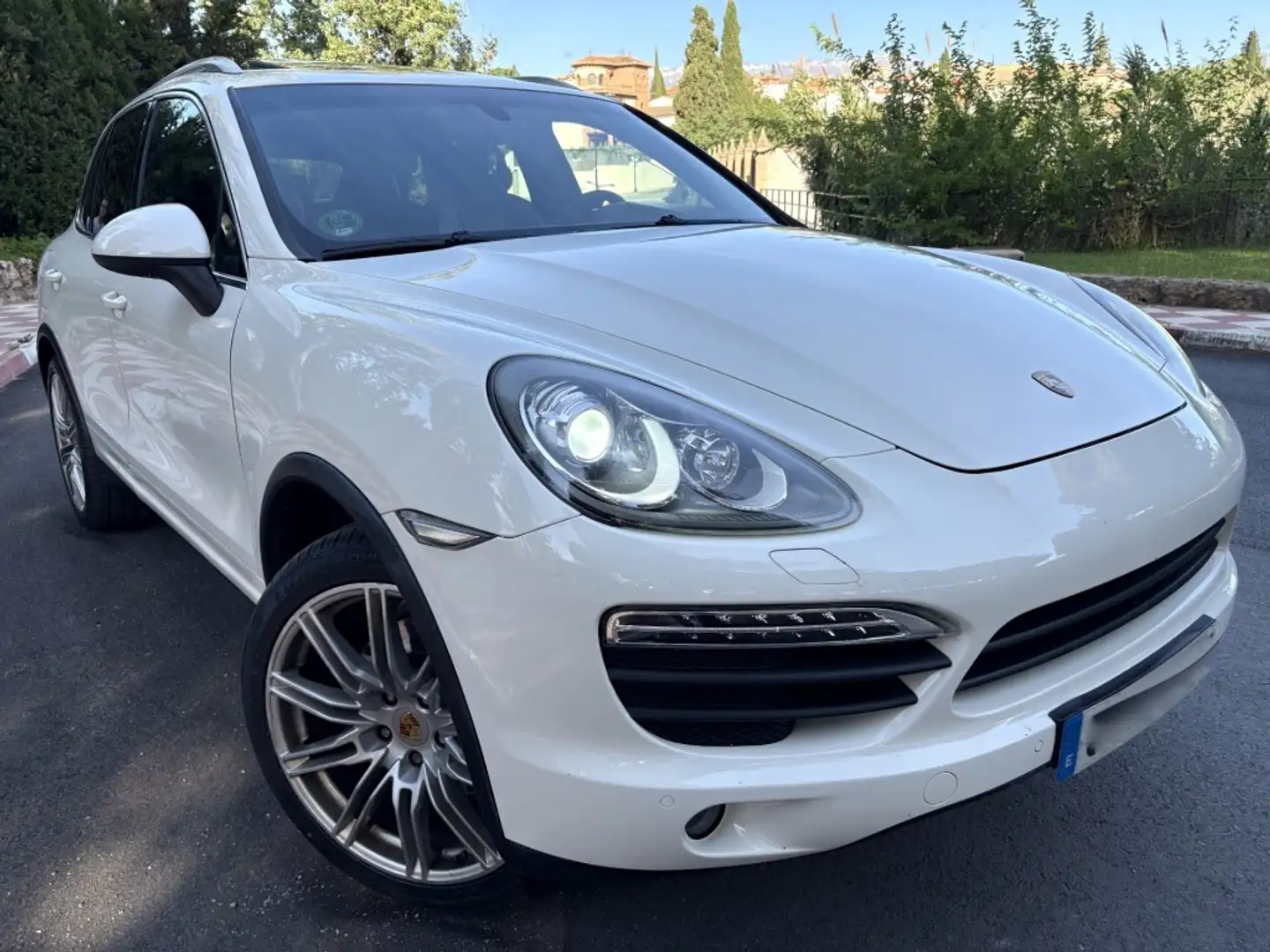 Porsche Cayenne S Aut. Blanc - 2