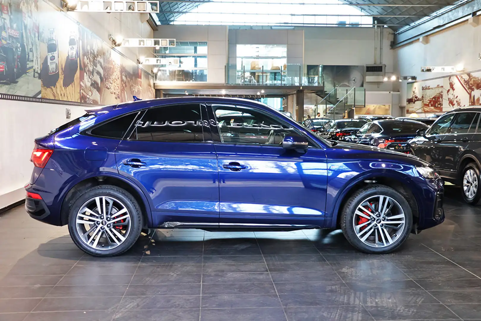 Audi Q5 40 TDI Sportback SPB Quattro S-Tronic S-Line Plus Blau - 2