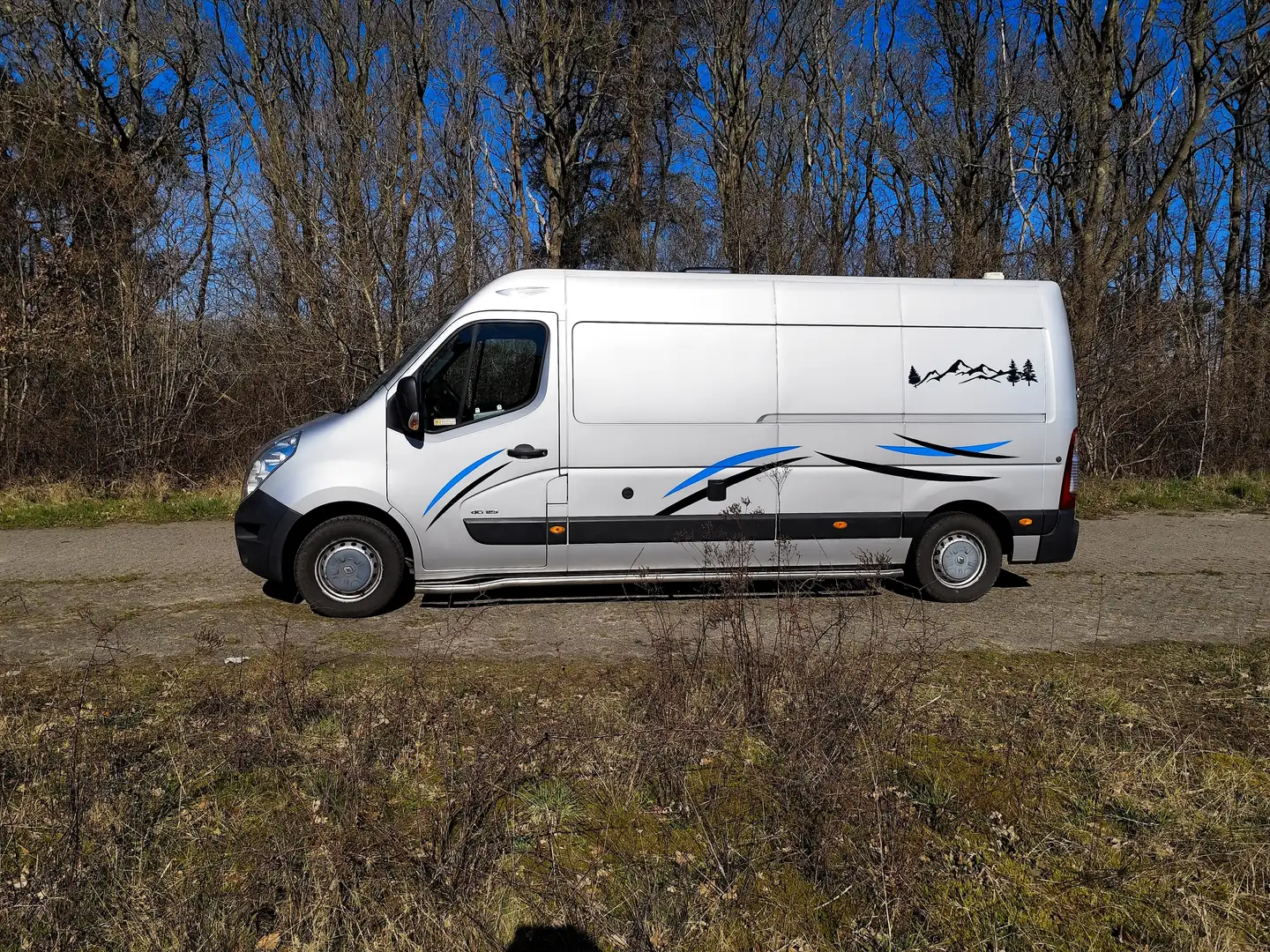 Renault Master BUSCAMPER Argent - 1