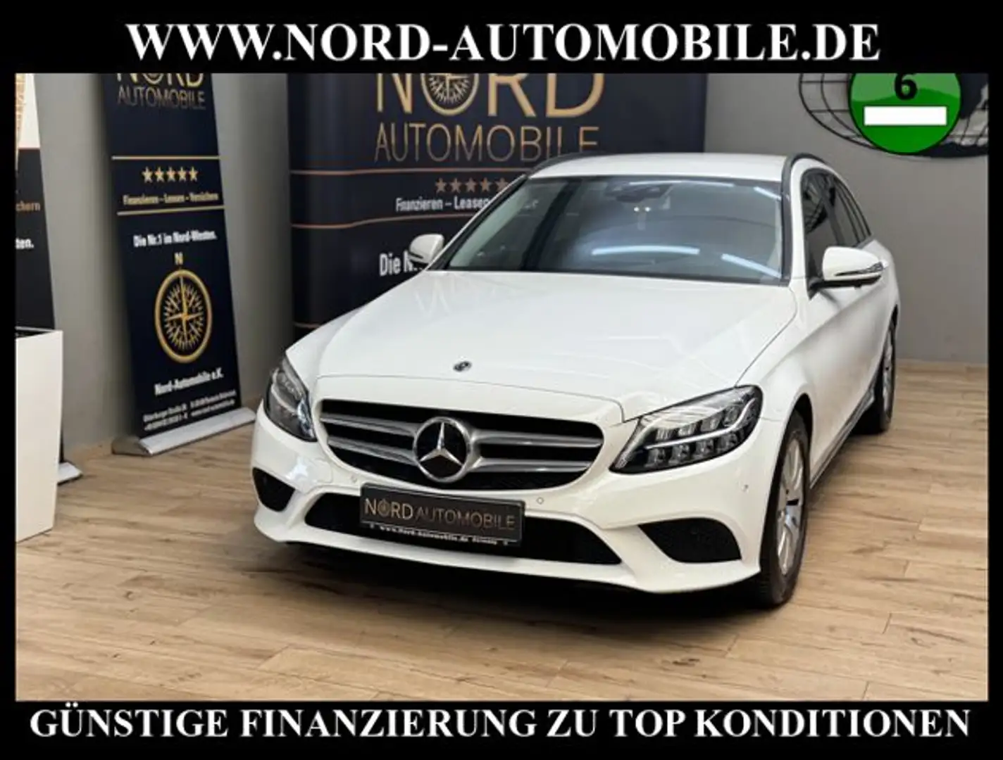 Mercedes-Benz C 220 d T *Distro+*AHK*HUD*360°*Memory*Easy*LED* bijela - 1