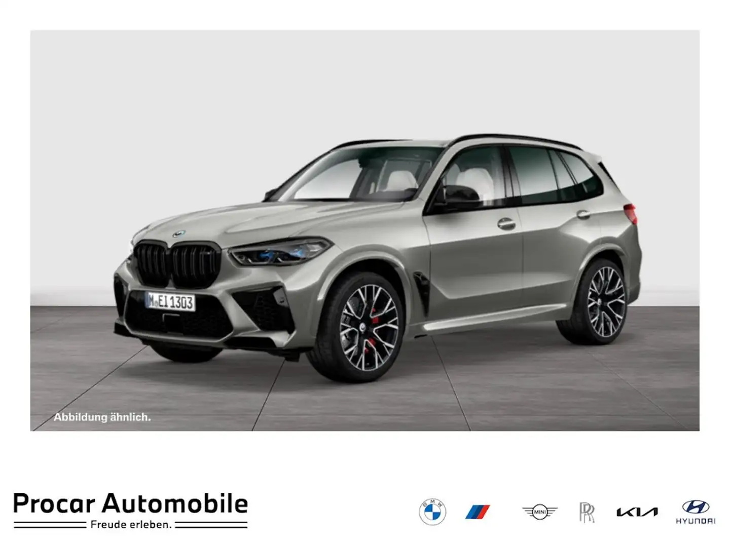 BMW X5 M Competition Laser Akrapovic DriversP. FondTV Grau - 1