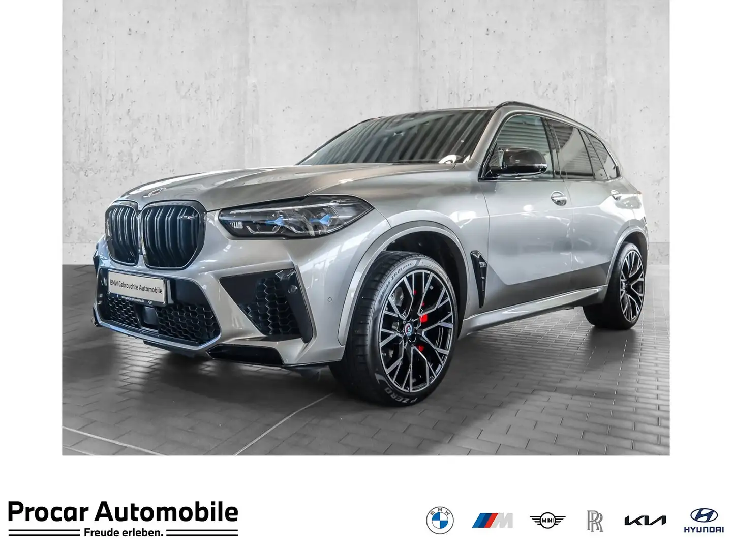 BMW X5 M Competition Laser Akrapovic DriversP. FondTV Gris - 1