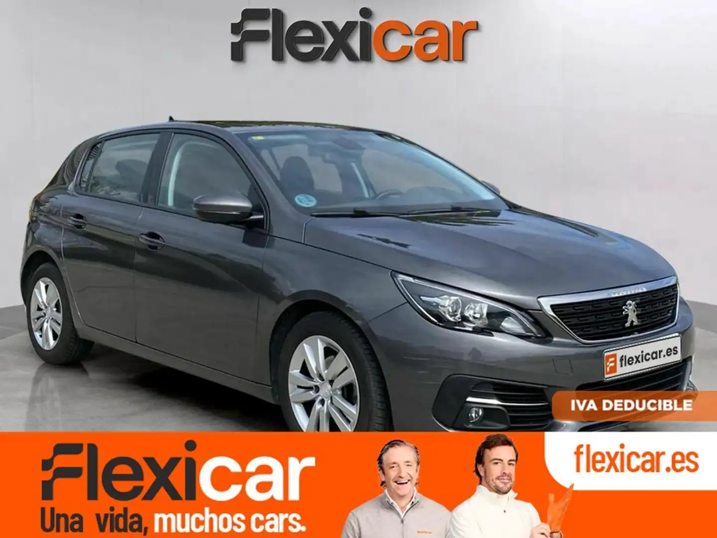Peugeot 308 5P Active Pack BlueHDi 100 S&S Gris - 1