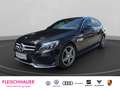 Mercedes-Benz C 180 AMG-Line Navi LED Mehrzonenklima Ambientebeleuchtu Negro - thumbnail 1