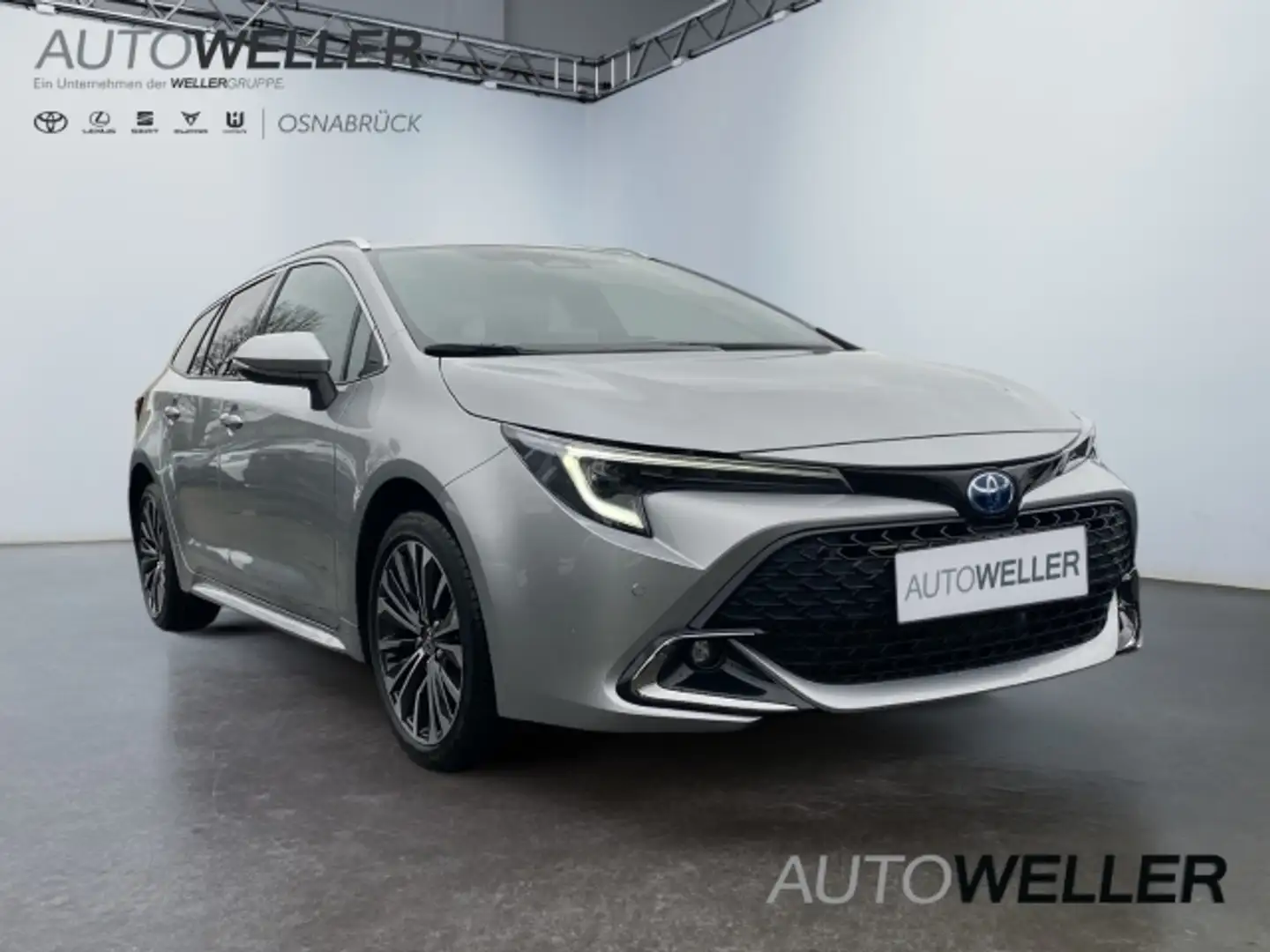 Toyota Corolla 2.0 Hybrid TS Team D *CarPlay*ACC*LED* Argent - 1