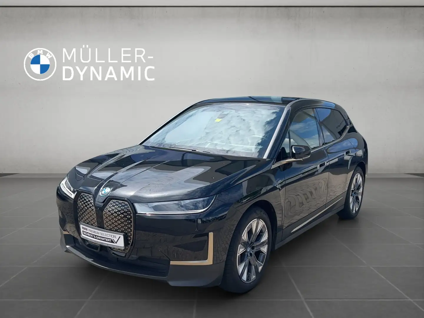 BMW iX xDrive40 KOMFORTZUG HARMAN KARDON 360° KAMERA SHZ Schwarz - 1