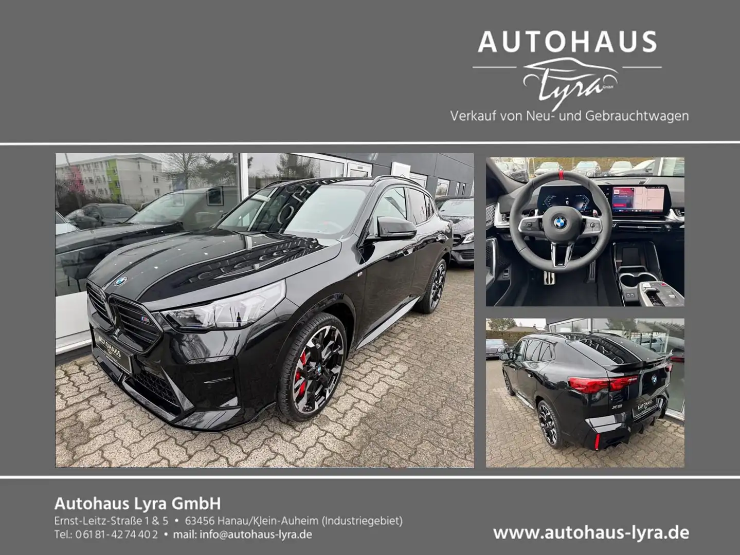 BMW X2 M35 i xDrive M-SPORT-PRO*LED*PANO*KAM*HUD*AHK Negru - 1