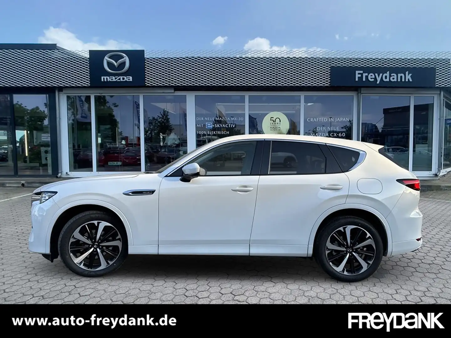 Mazda CX-60 e-SKYACTIV-D 254 TAKUMI AWD Panorama-GSD, DA-P, CO Weiß - 2