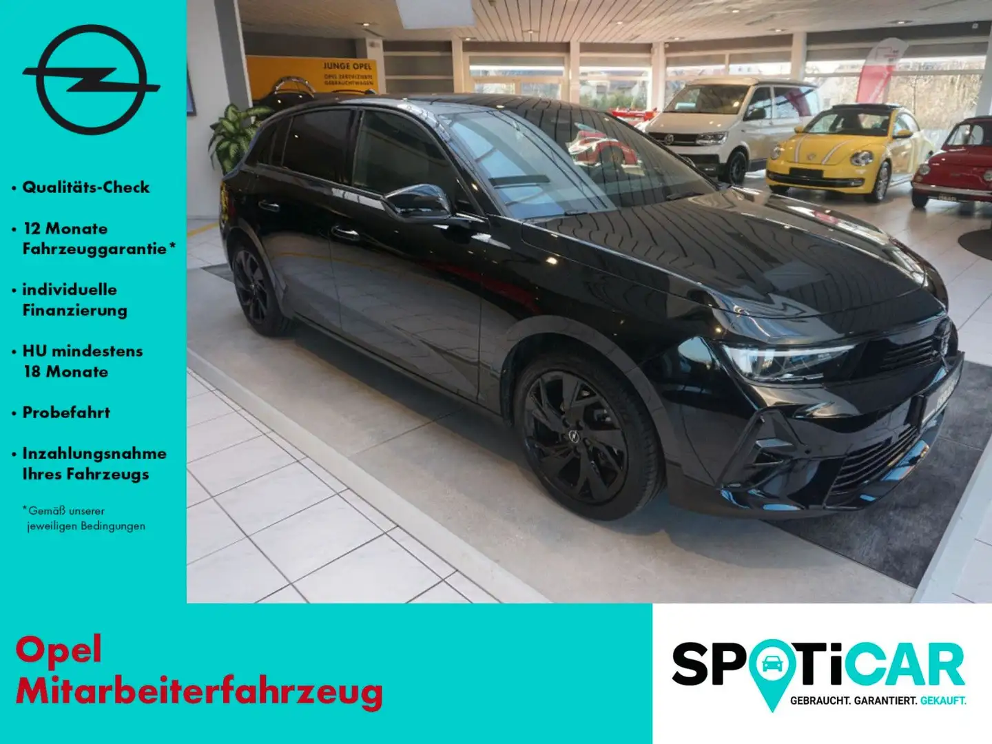 Opel Astra L GS Line AUTOMATIK, NAVI, LED, 2x PDC, BC Schwarz - 1