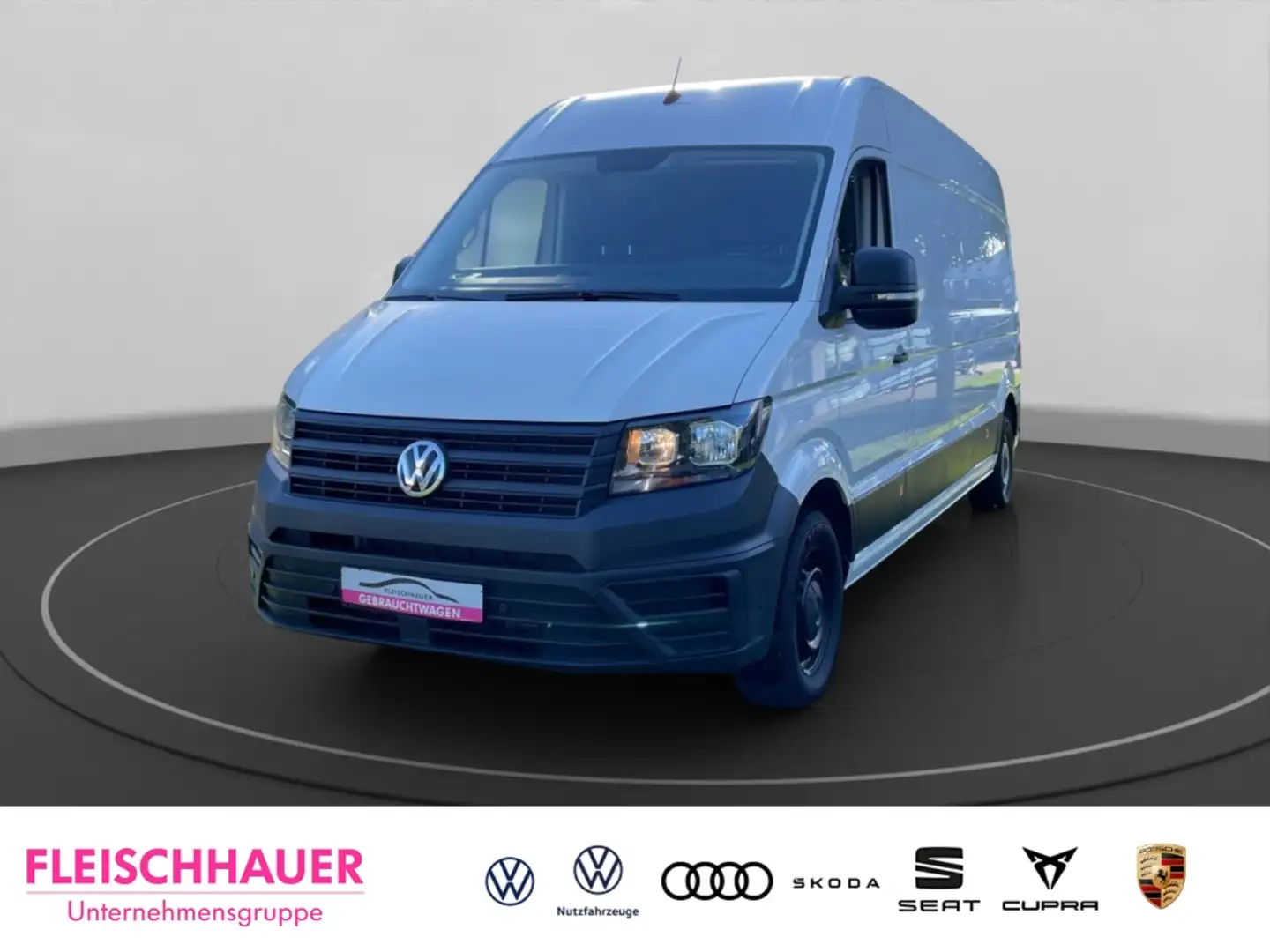 Volkswagen Crafter Kasten lang Hochdach 2.0 TDI AppConnect C Blanc - 1