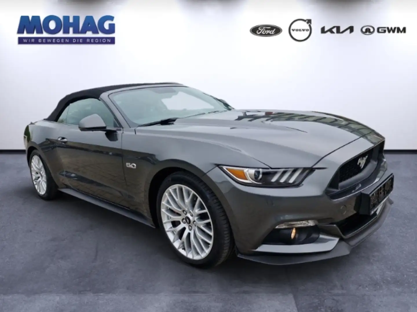 Ford Mustang GT Convertible 5.0 Ti-VCT V8 Grau - 2