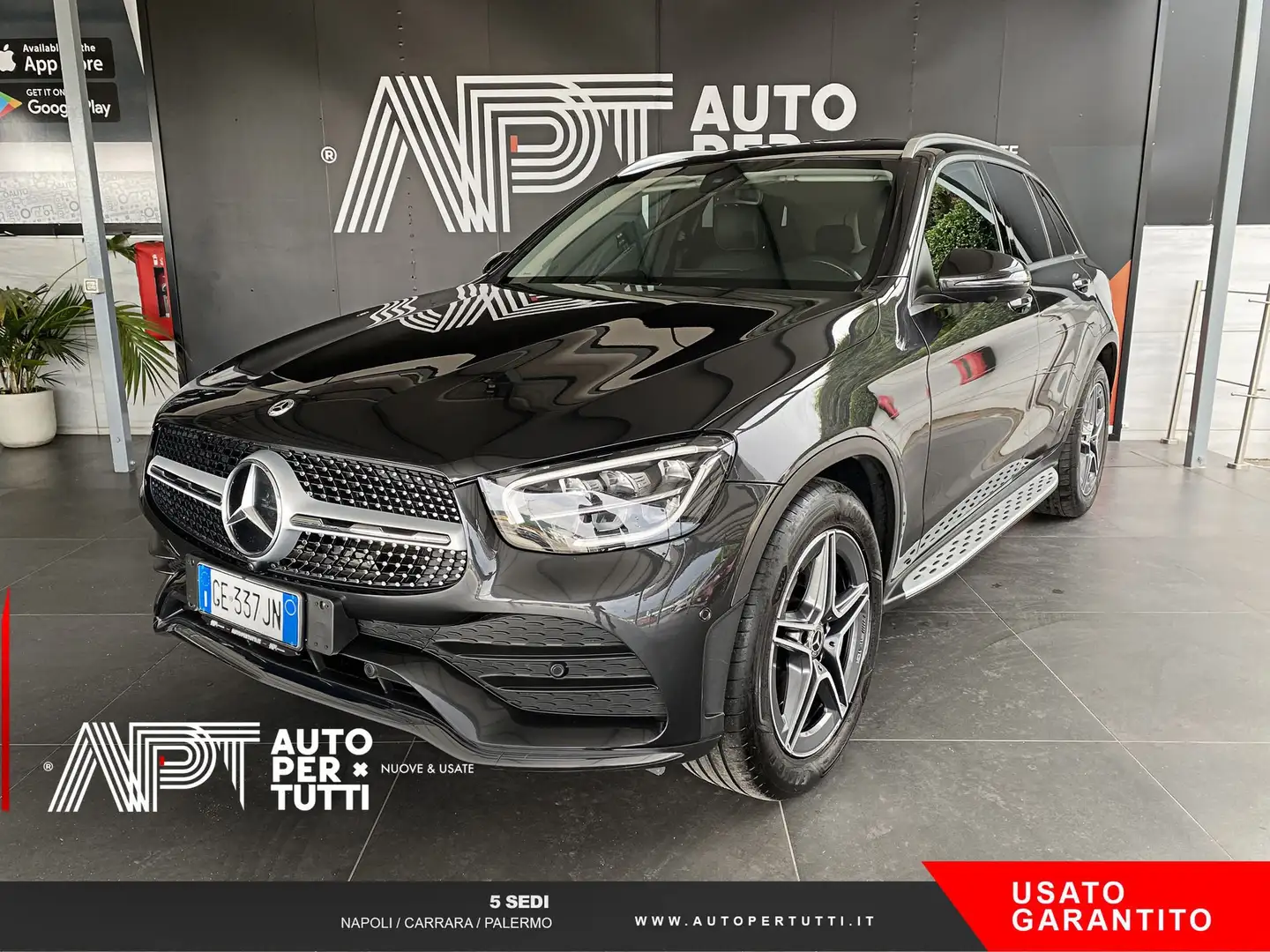 Mercedes-Benz GLC 200 GLC 200 d Premium Plus 4matic auto Zwart - 1