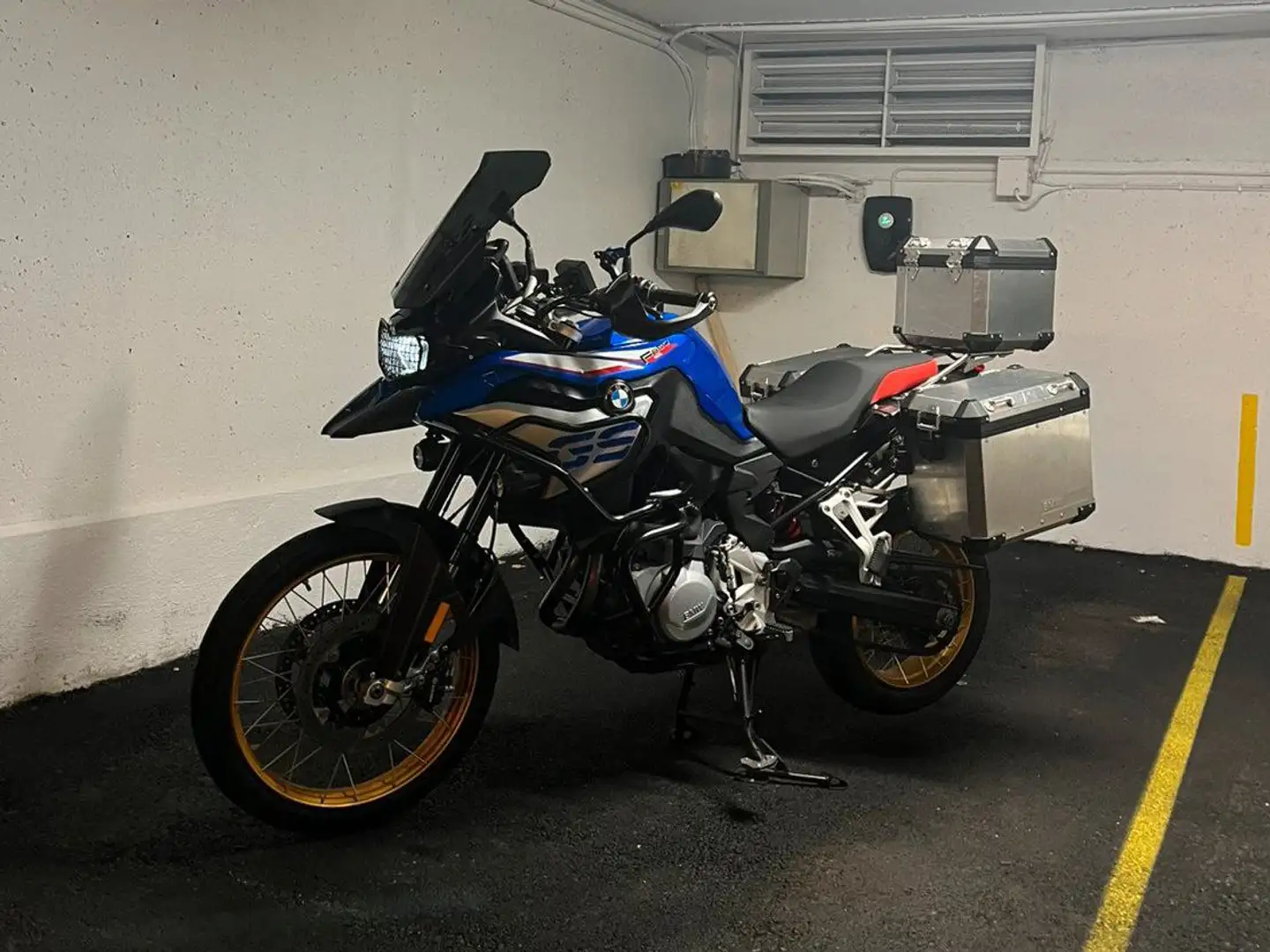BMW F 850 GS Rally Blauw - 2