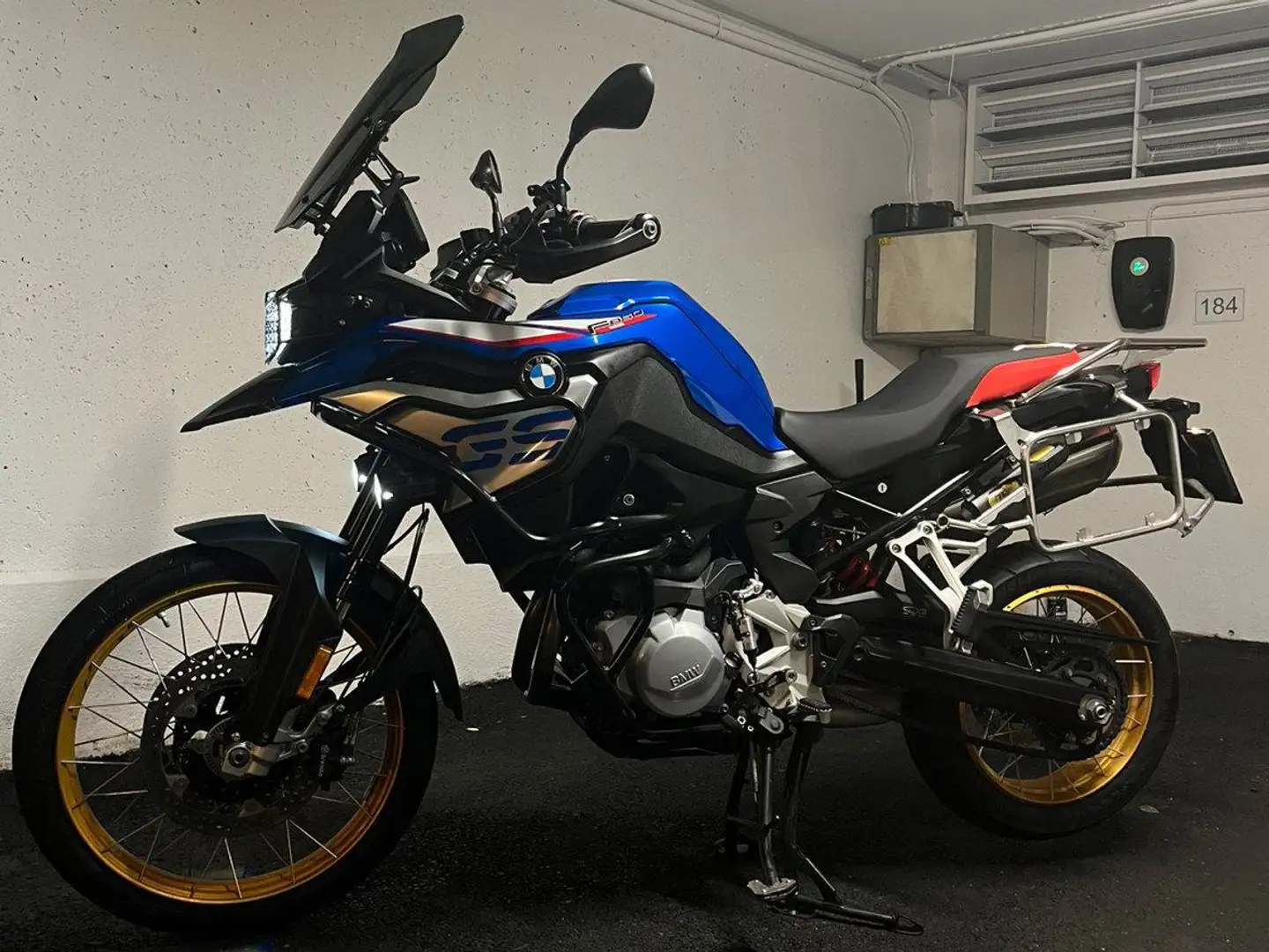 BMW F 850 GS Rally Blauw - 1