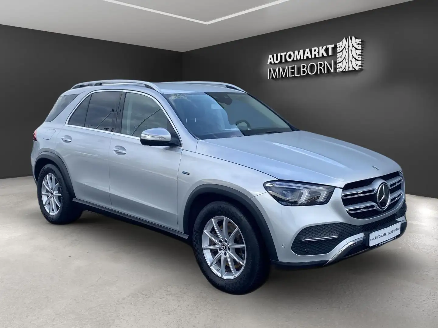 Mercedes-Benz GLE 350 de 4M 20*Distro*AHK*360°*MBUX*Volleder Silber - 1