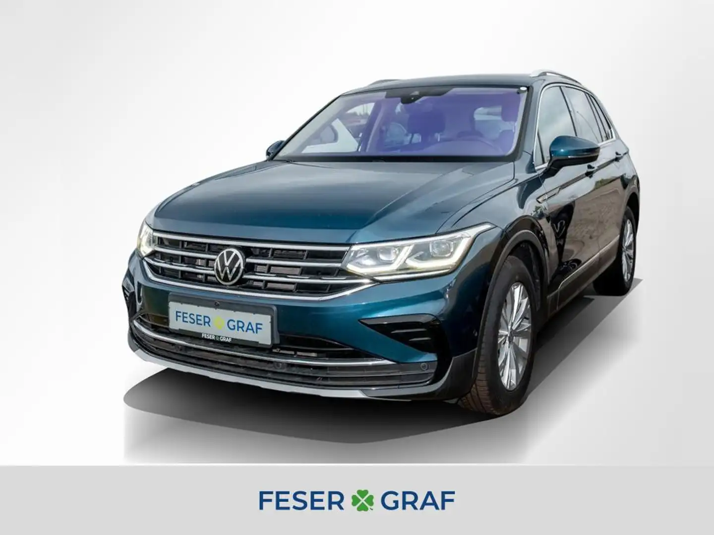 Volkswagen Tiguan 2.0TDI 4M MATRIX/NAVI/SHZ/TRAVEL/AHK/360° Blauw - 1