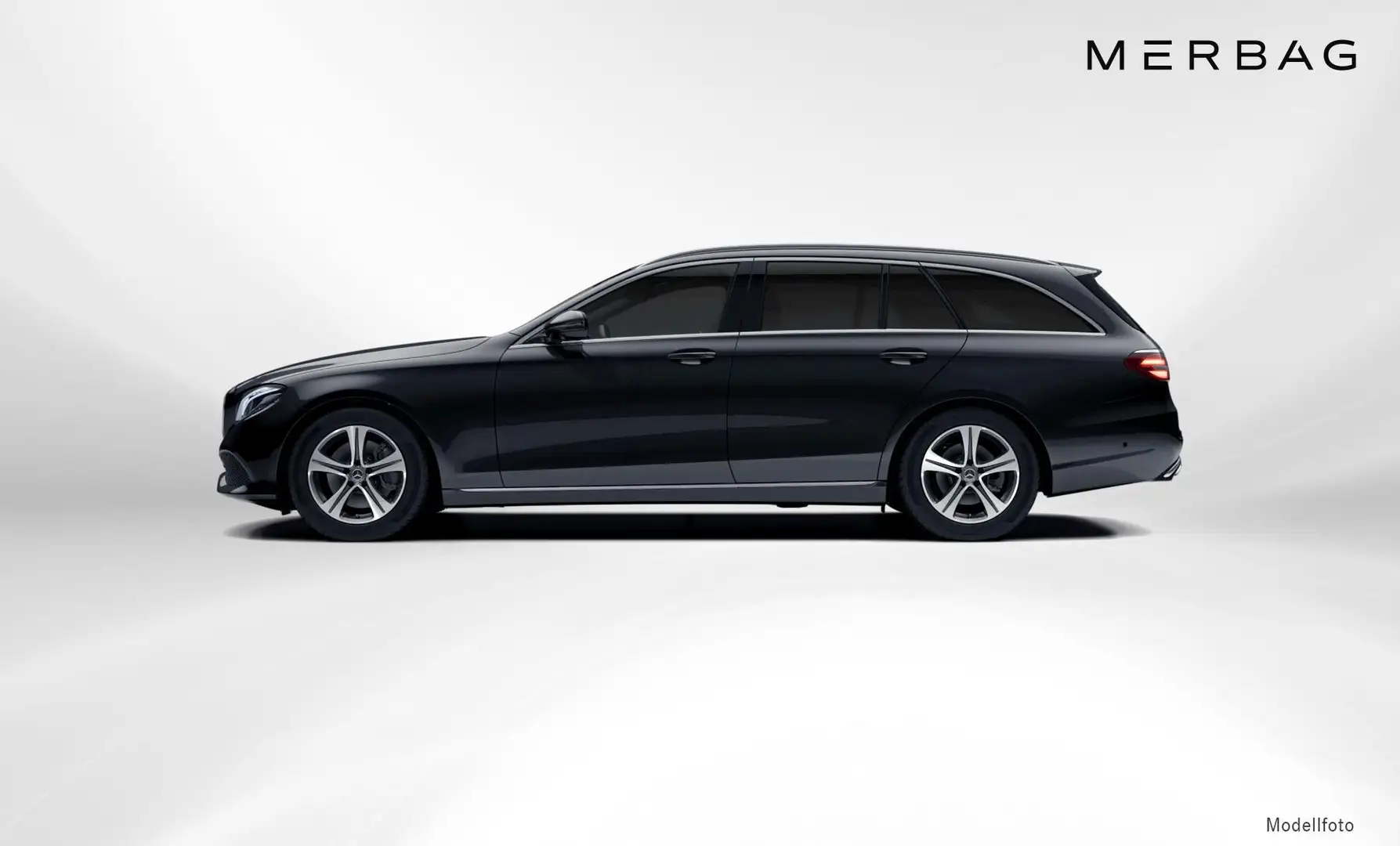 Mercedes-Benz E 220 d 4MATIC T-Modell Schwarz - 2