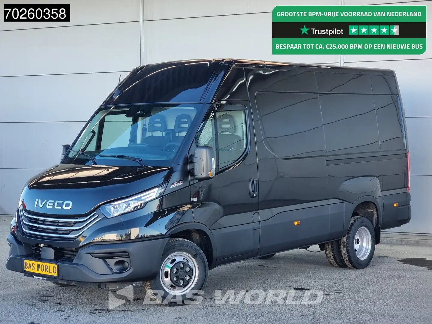 Iveco Daily 35C21 210PK Automaat Dubbellucht 2025 model ACC LE Noir - 1
