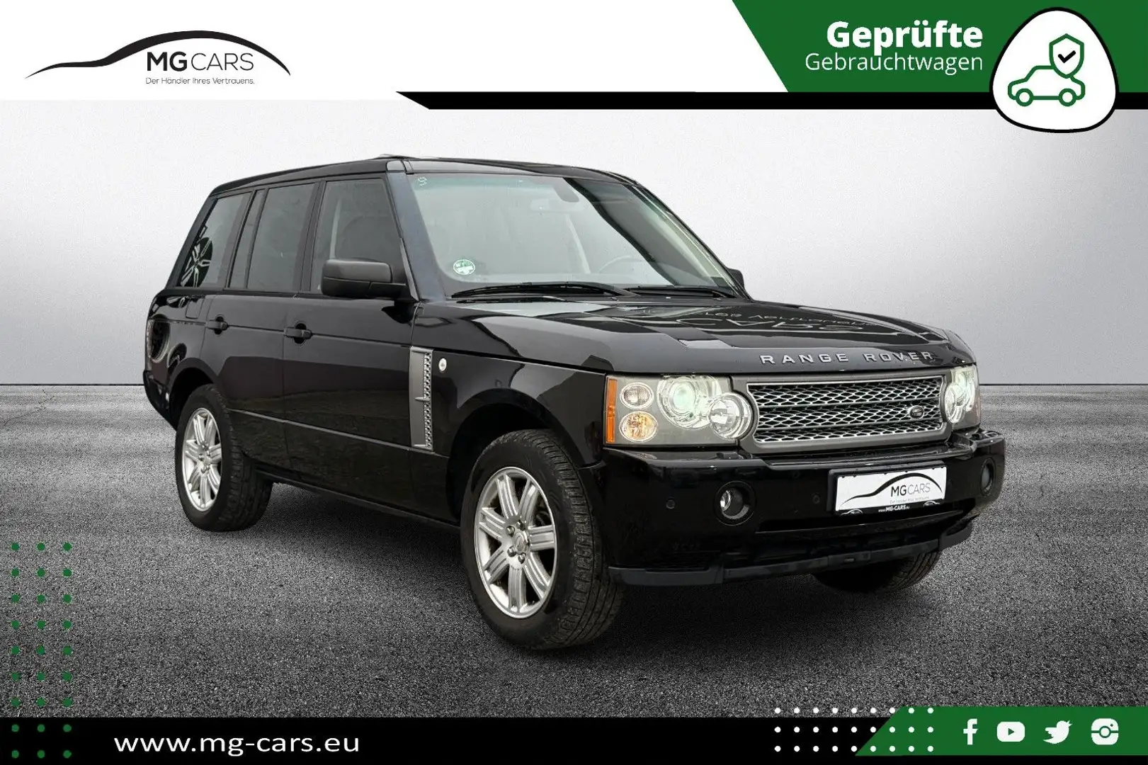 Land Rover Range Rover V8 TD Vogue~Fond-TV~Vollausstattung! Negro - 1