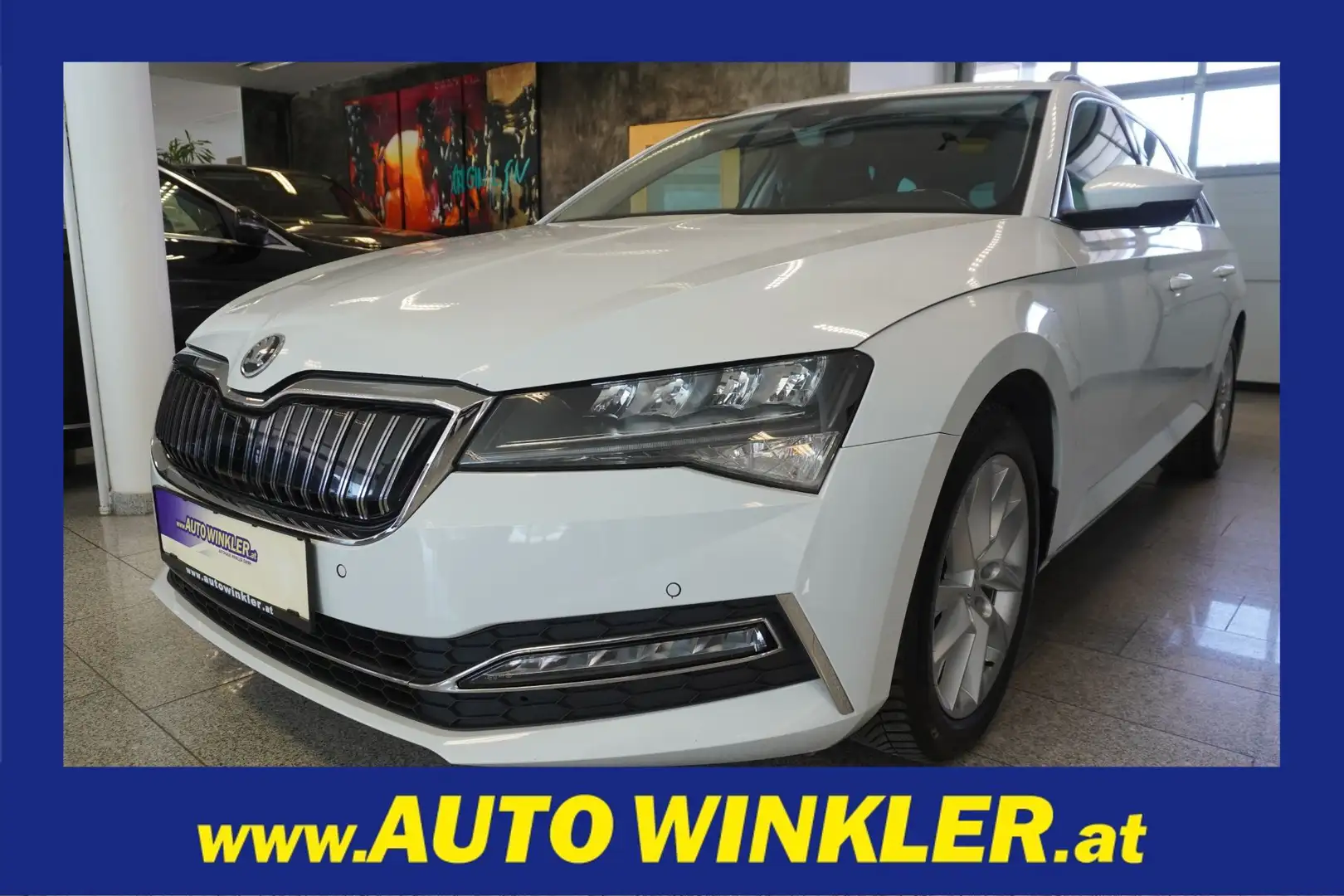 Skoda Superb Kombi 1,4 TSI PHEV Pano/Navi Weiß - 1